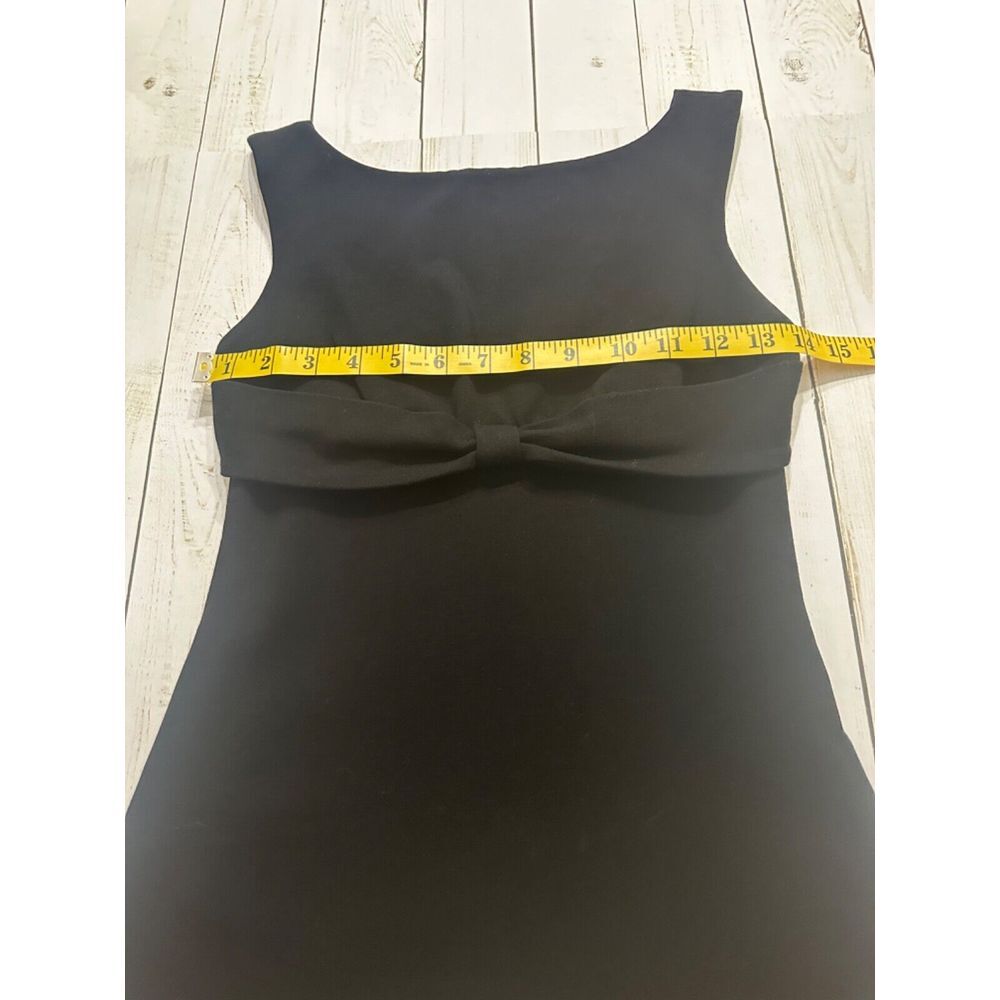 VTG Diane Von Furstenberg DVF Sleeveless Mini Black dress 2 Little Black Dress - Picture 6 of 9